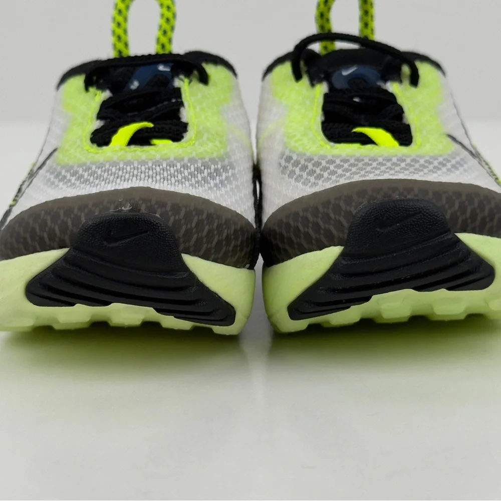 Nike Air Max 2090 Volt Neon Sneakers Sz 4C Futuristic Streetwear Kids